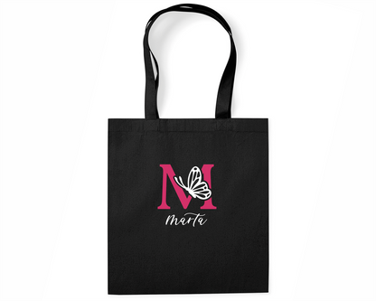 Pack Ahorro Tote Bag + Neceser Negro Personalizable