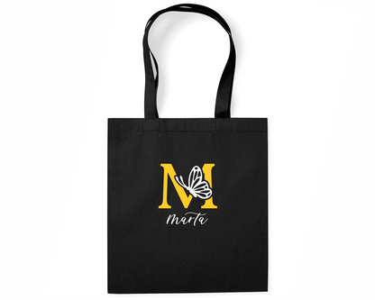 Pack Ahorro Tote Bag + Neceser Negro Personalizable