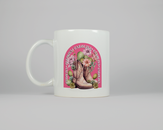 Taza personalizable WESTERN