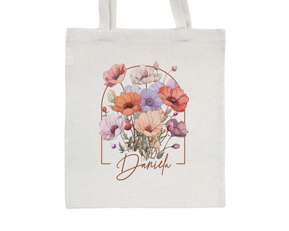 Tote Bag personalizable Floral