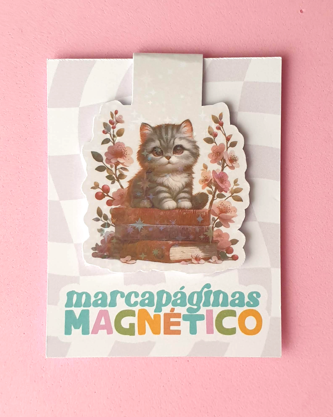 Marcapáginas Magnético Gatito