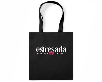 Tote Bag Negro Estresad@