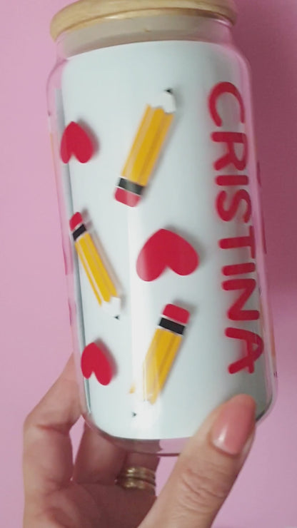 Vaso Personalizado Lápices